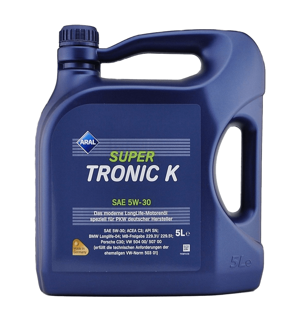 Моторное масло Aral SuperTronic K 5W-30, 4л